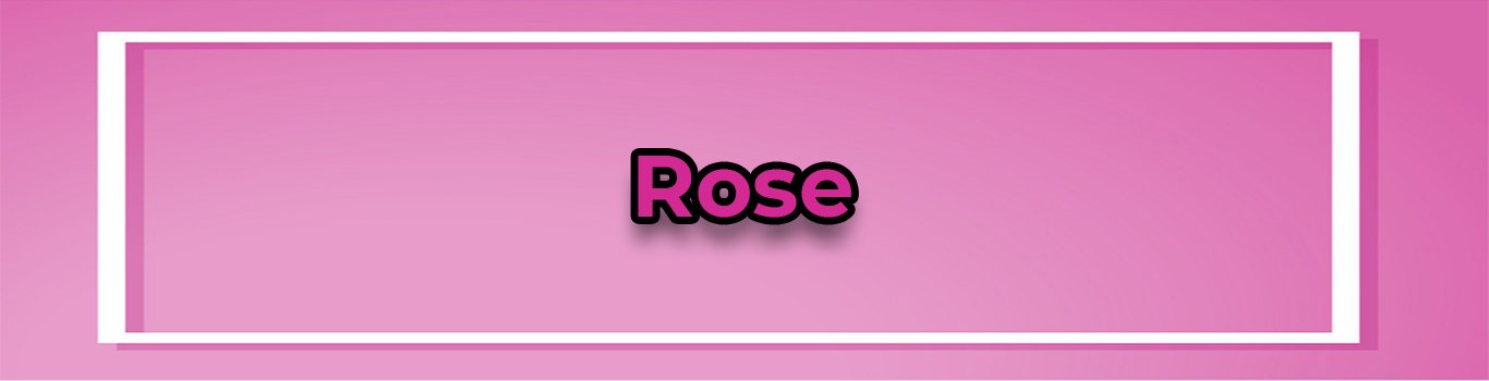 ROSE - New Hot Chic in Town 🌹🌹🌹